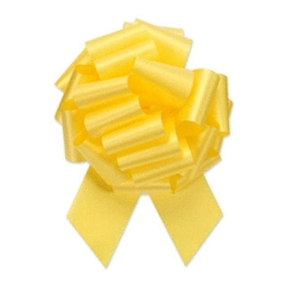 Berwick Offray Berwick Offray 38212 5 in. Pull Bow Ribbon - Yellow 38212